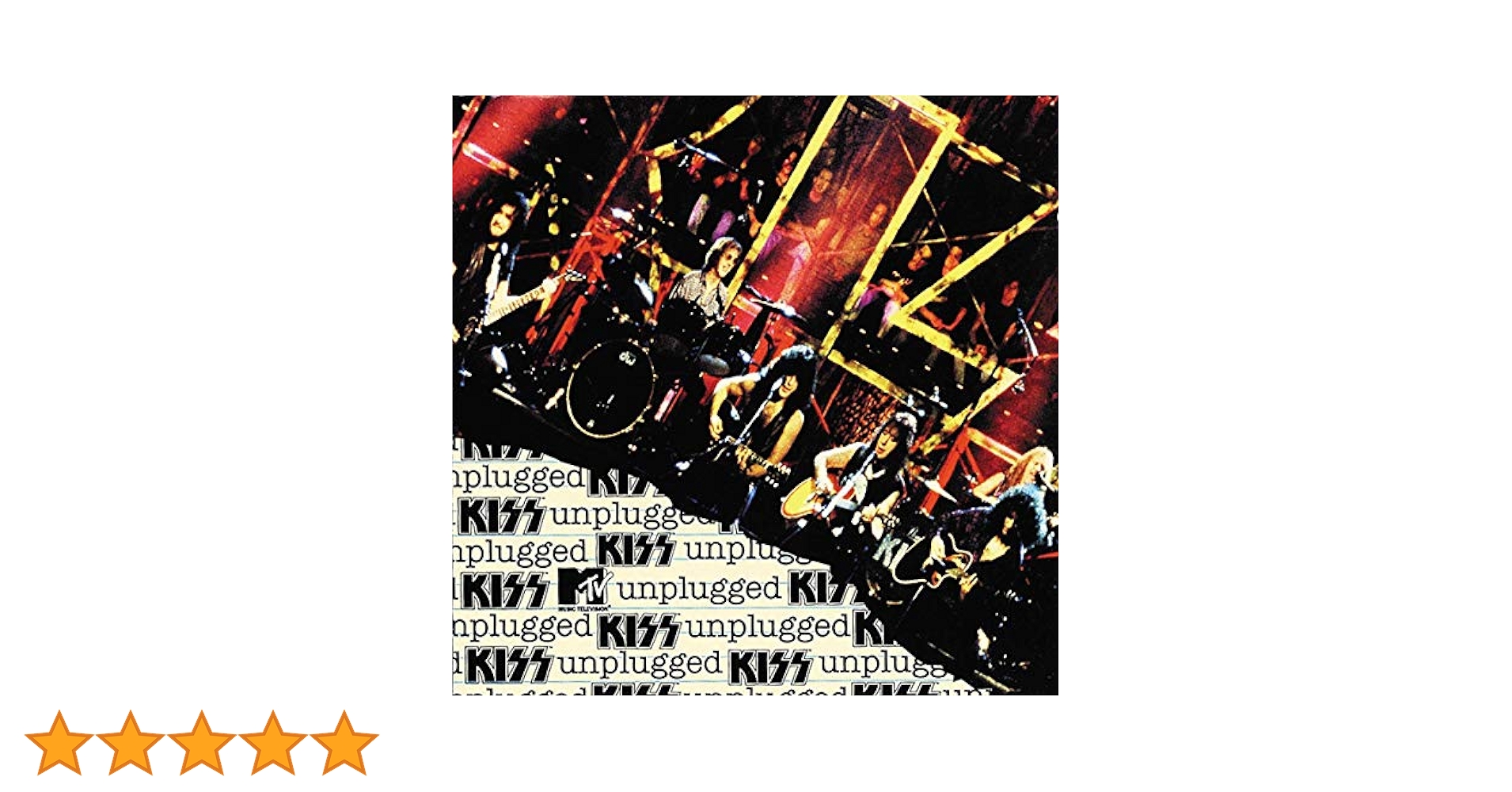 希少 入手困難 KISS MTV UNPLUGGED カラー限定盤 Kiss SEALED BRAND NEW CD(SHM-CD) 